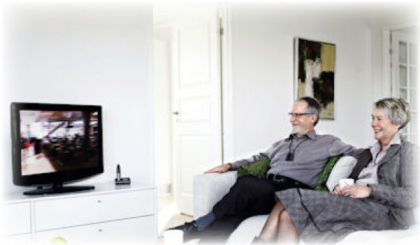 Ehepaar beim Fernsehen